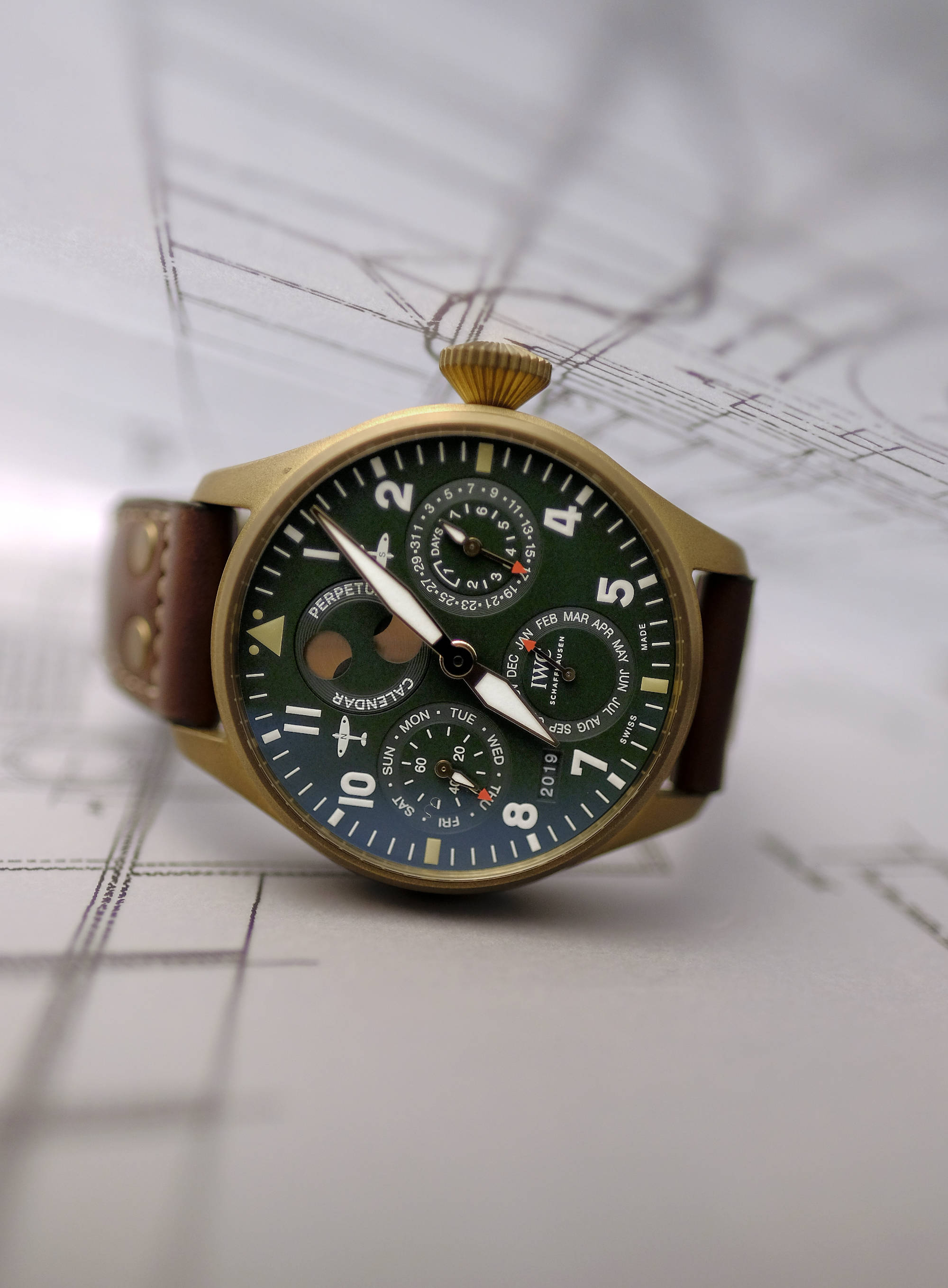 iwc big pilot perpetual calendar spitfire