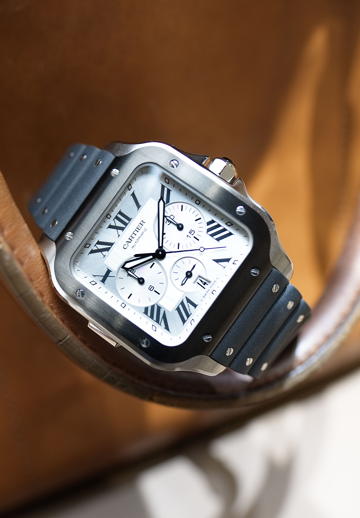 Cartier's Age of Santos - The Hour Glass S&S