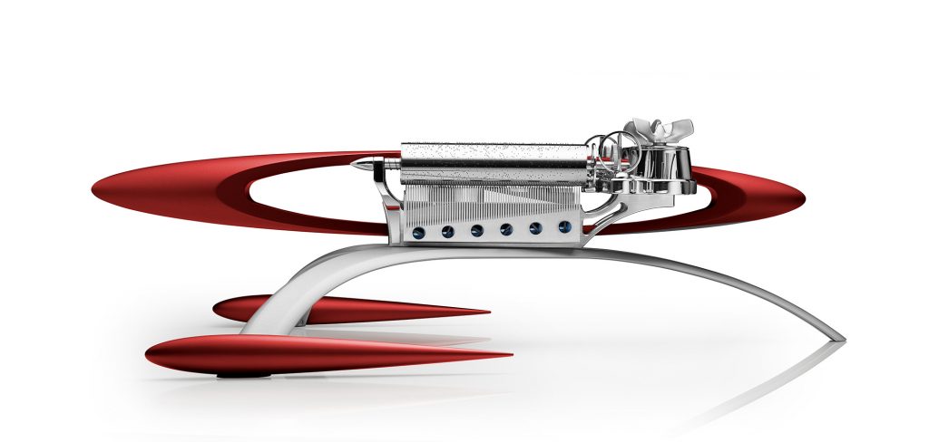 MB&F x Reuge MusicMachine1 Reloaded in Red
