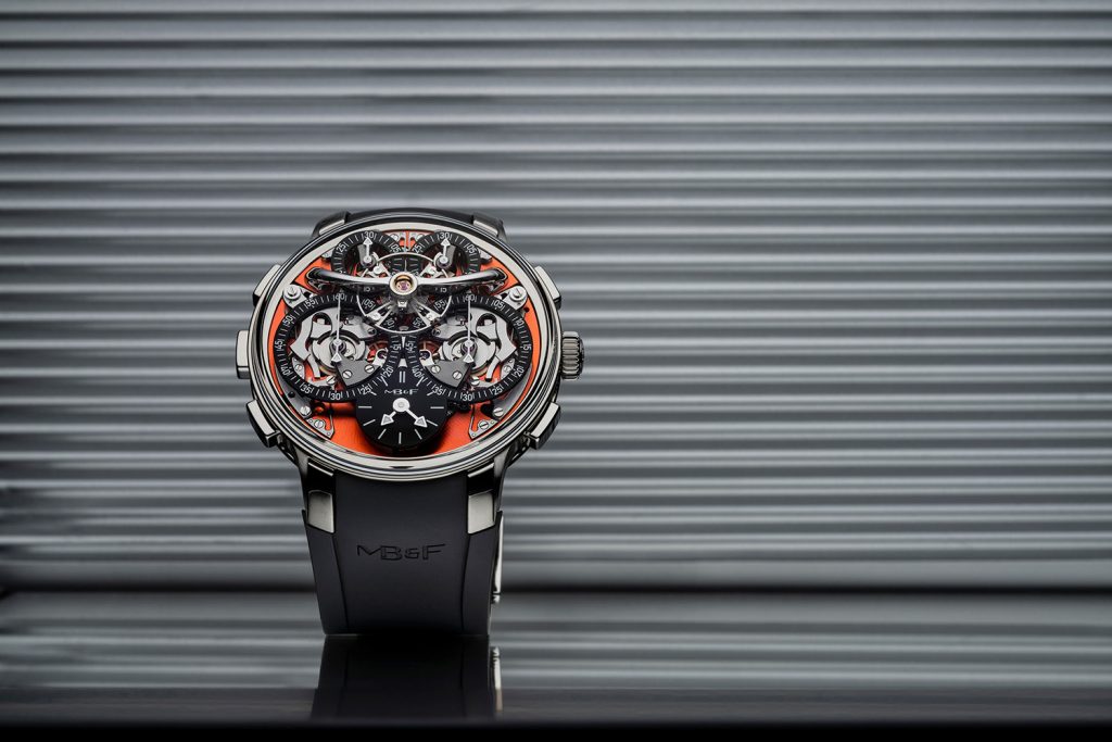 MB&F LM Sequential EVO atomic orange