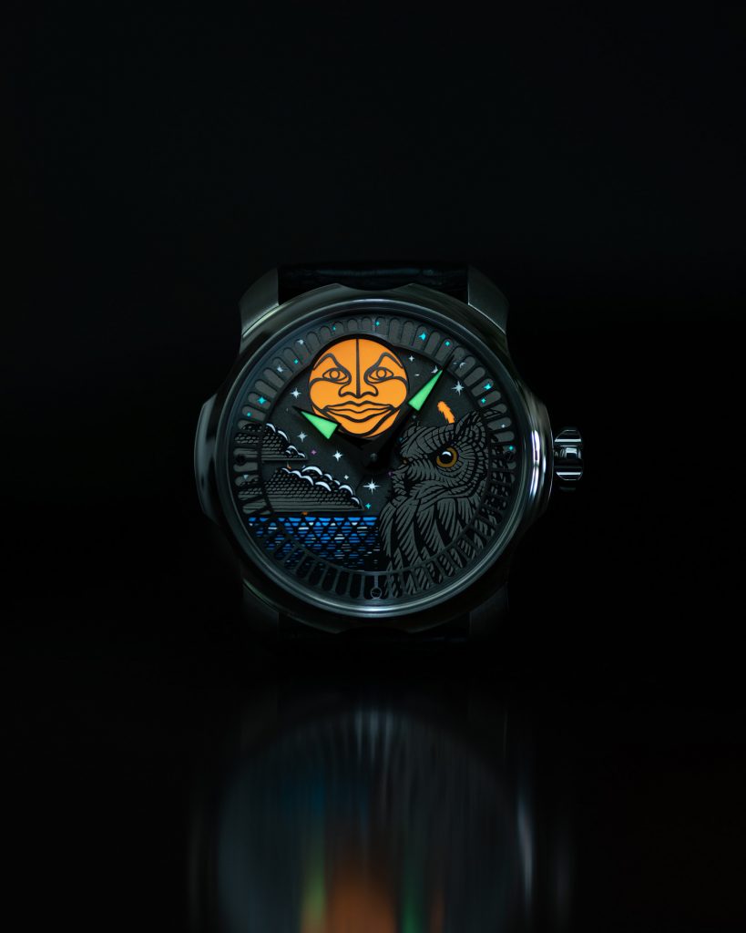 Nocturne Orange Glow Moon