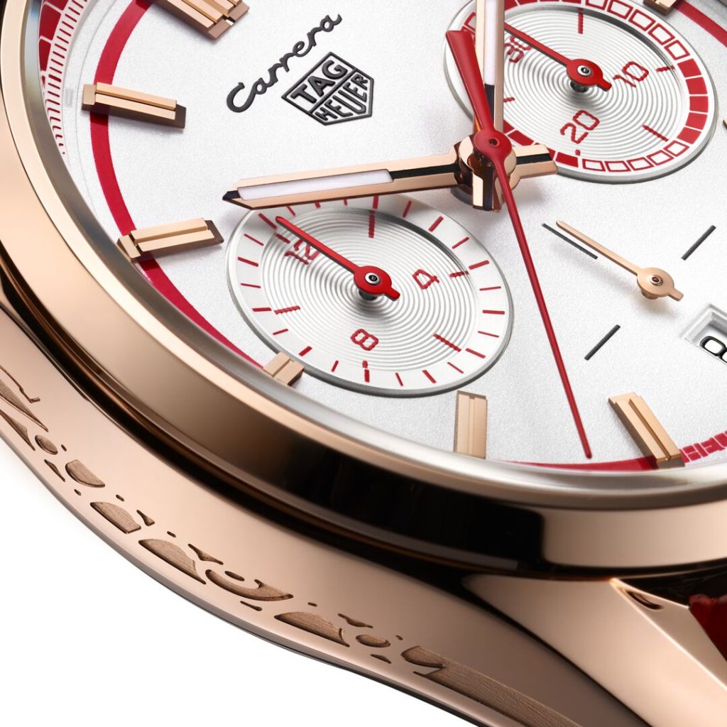 AG Heuer Carrera X Porsche Tribute Chronograph In Red