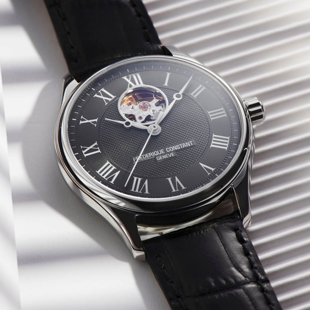 Frederique Constant Classics Heart Beat With Black Dial