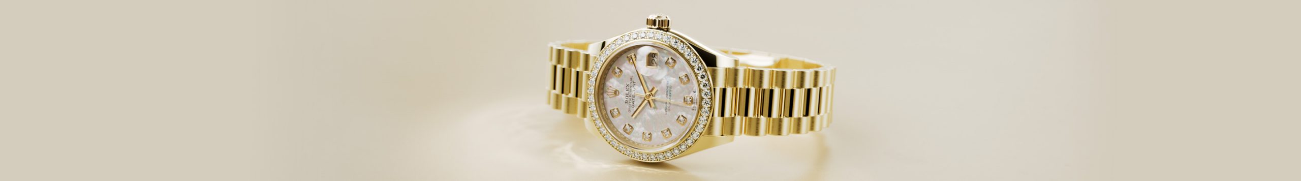 Rolex Lady-Datejust in gold